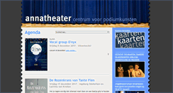 Desktop Screenshot of annatheater.nl